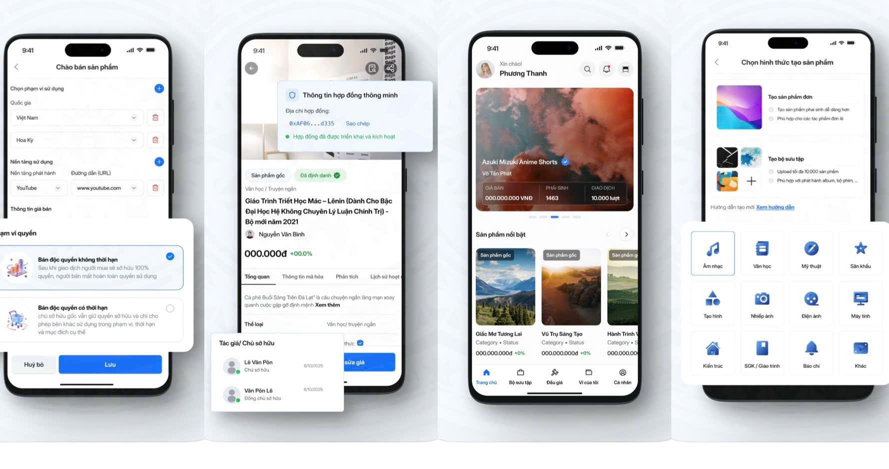 Nền tảng đầu tiên trên Việt Nam dùng AI và Blockchain bảo vệ bản quyền tác giả