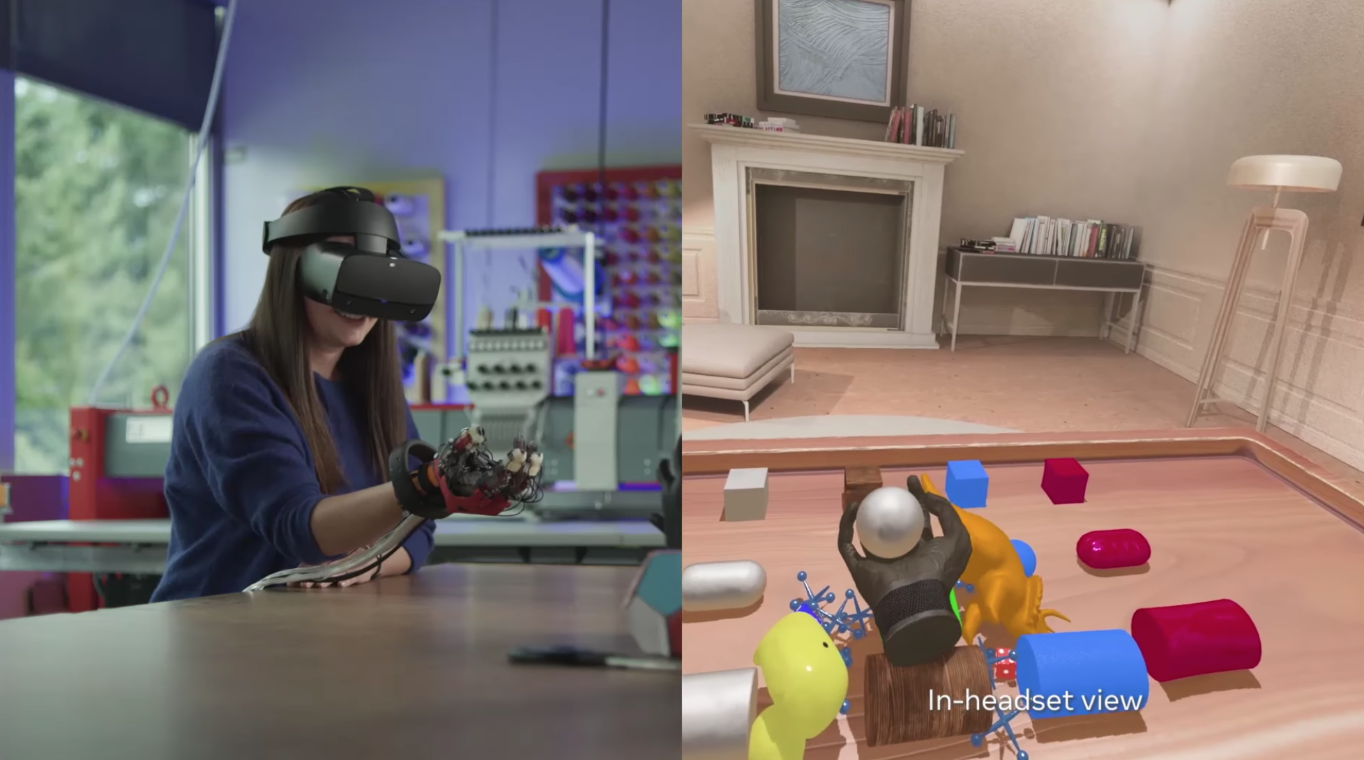 Meta VR gloves